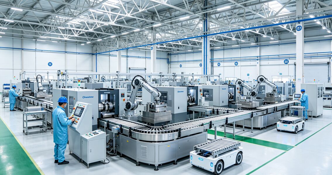 CQCY Automation Limited производственная линия производителя