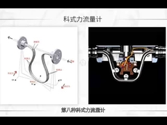 Устойчивый точный кориолисовый потокомер Массовый потокомер Газовые слизистые среды 3 мм