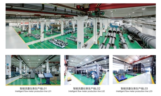 MFL Two Wire Flow Meter Water Flow Meter Electromagnetic Direct Connection High Accuracy