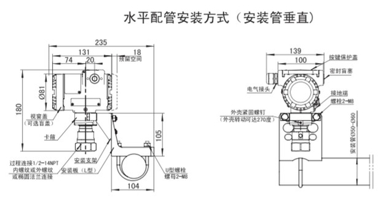 PDS 400 Intelligent High Temperature Pressure Sensor Micro Pressure Sensor For Chemical Industry