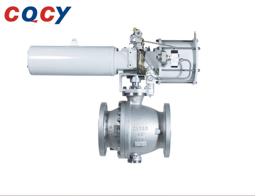 ZJHR-1010 Soft Sealed Fixed O Ball Ball Valve PN16 PN20 High Viscosity