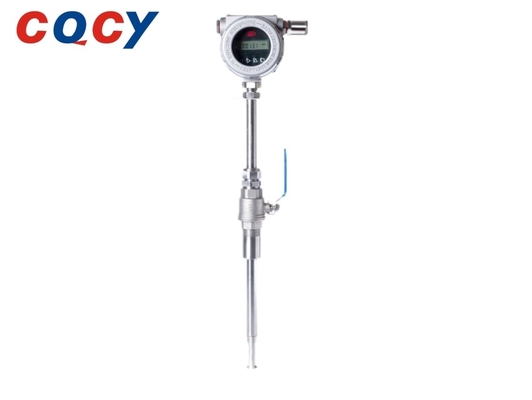 MFR-C Plug-In Flow Meter Thermal Gas Mass Flowmeter Flow Monitoring For Pipeline